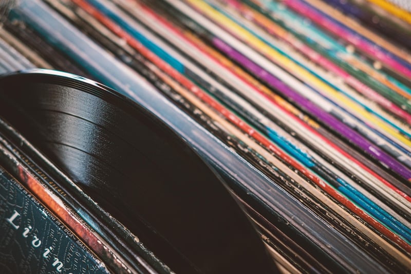 Vinyl Record Necklaces