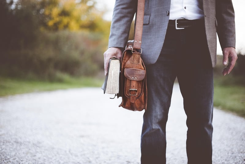Denim Patchwork Bag